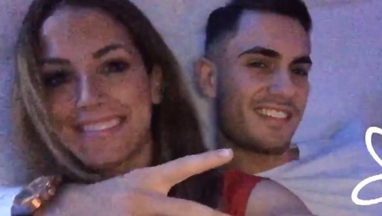 Marta Granero con su novio futbolista / Foto: Instagram