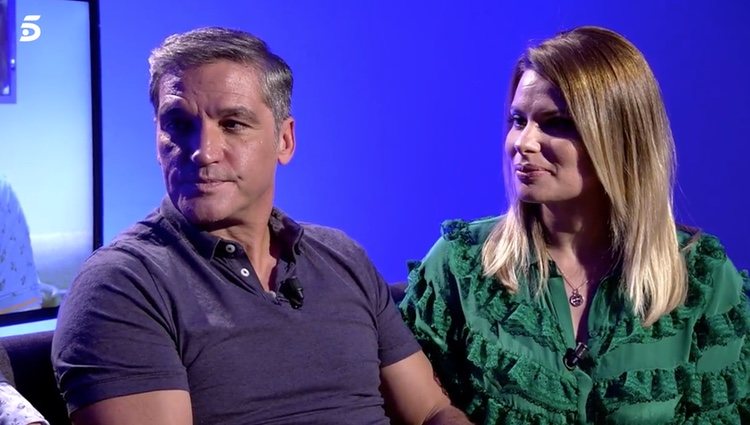 Gustavo González, feliz con María Lapiedra/ Foto: Telecinco.es