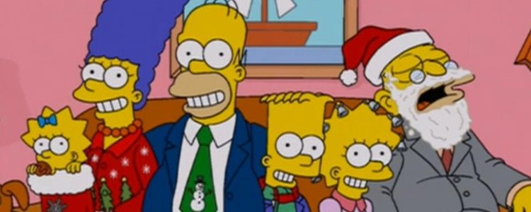 La familia Simpson, los protagonistas de la serie animada de Matt Groening