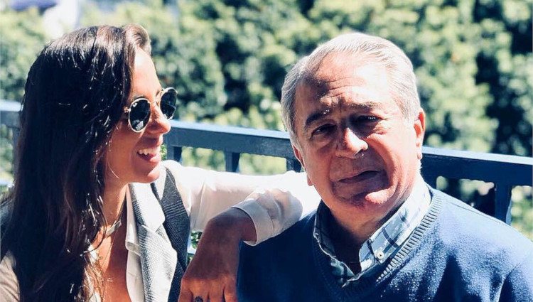 Anabel Pantoja con su padre Bernardo/Foto:Instagram