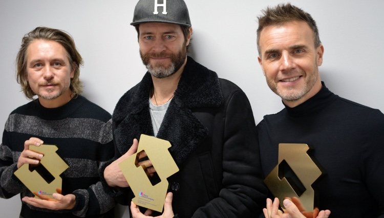 Integrantes e la banda Take That