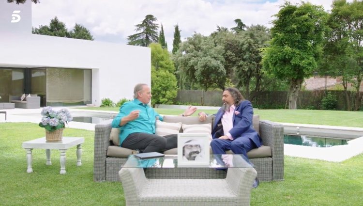 Bertín Osborne y Diego el Cigala en 'Mi casa es la tuya' | Foto: telecinco.es