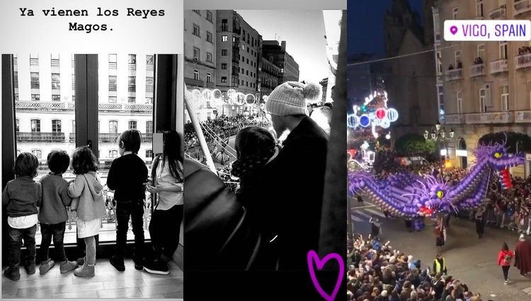 Recibieron a los Reyes Magos en Vigo / Instagram