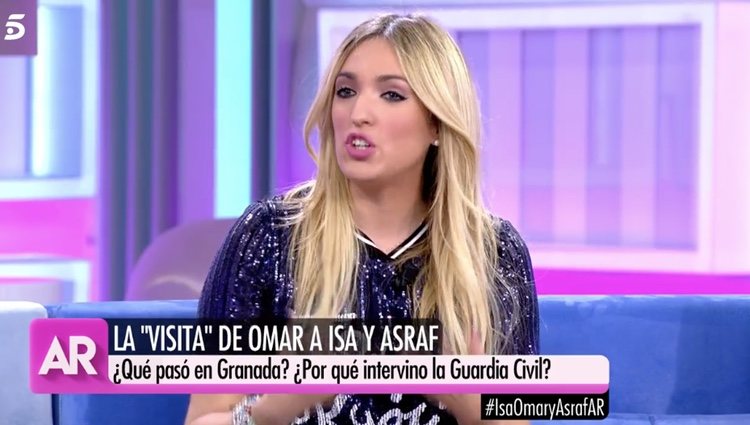 Marta Riesco cuenta su versión de los hechos | Foto: Telecinco.es