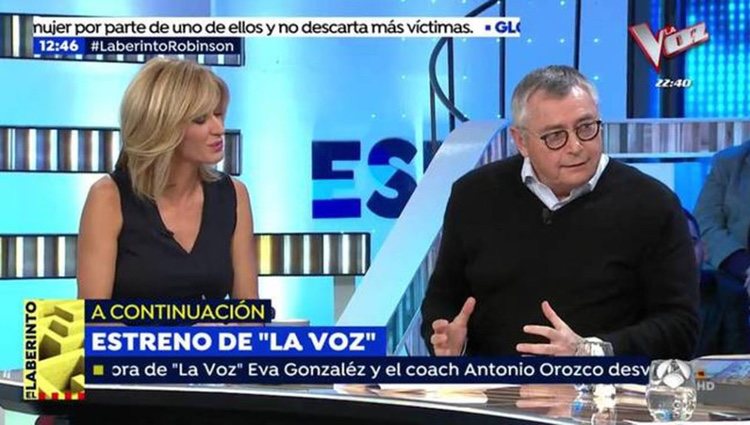 El exfutbolista hablando de su tratamiento en 'El Laberinto'