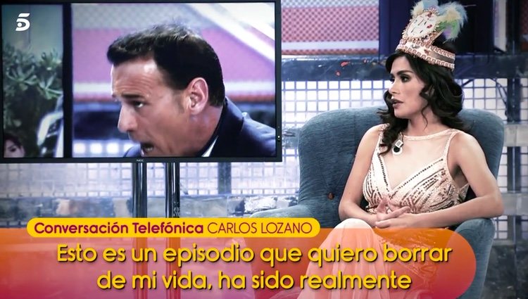 Carlos Lozano quiere olvidar a Miriam Saavedra / Telecinco.es