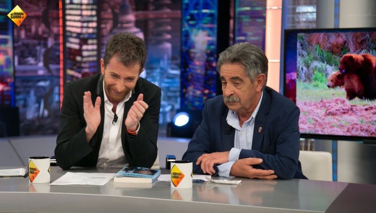 Pablo Motos y Miguel Ángel Revilla ! Foto: Antena3