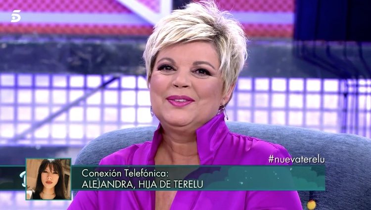 Terelu Campos hablando con su hija en 'Sábado Deluxe' | Foto: telecinco.es