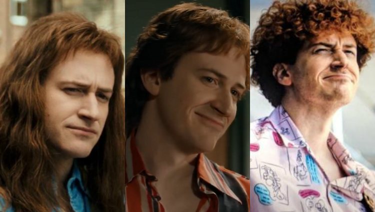 Joe Mazzello como John Deacon en distintas etapas de 'Bohemian Rhapsody'