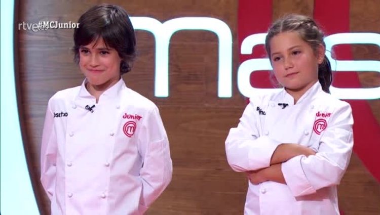 Josetxo y Pachu antes de saber quién es el ganador de 'Masterchef Junior 6'/ Foto: La 1