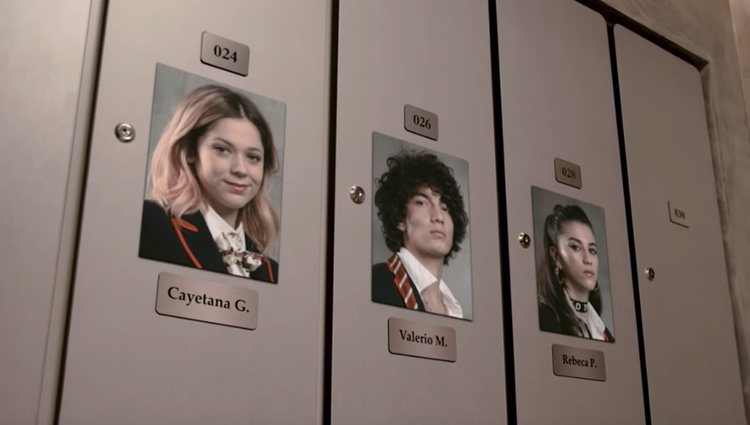 Jorge López, Georgina Amorós y Claudia Salas en 'Élite' | Foto: @elitenetflix