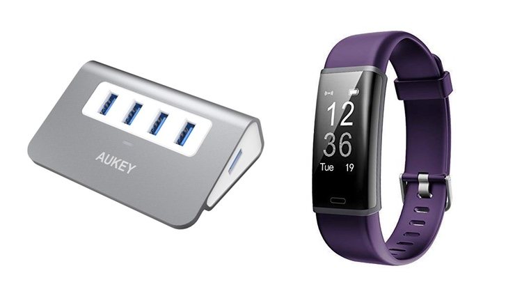 Dispositivo USB y pulsera de actividad