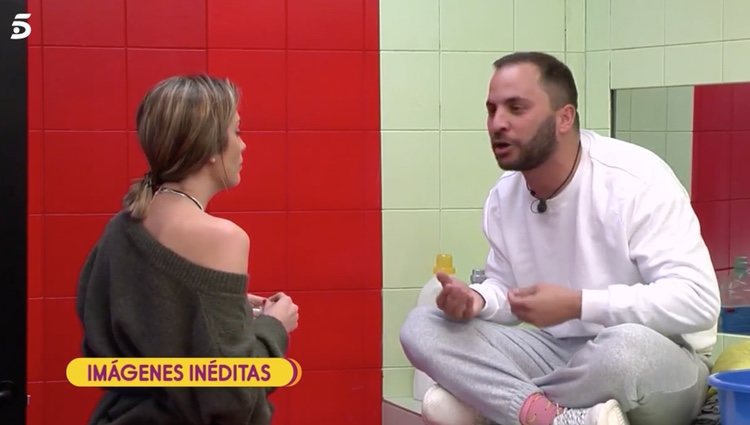 Imágenes inéditas de la discusión entre la pareja | Foto: Telecinco.es