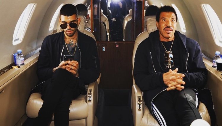 Lionel Richie y su hijo, Milo Richie | Foto: @milesrichie