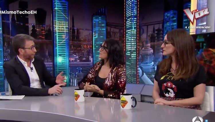 Pablo Motos, Silvia Abril y Ana Morgade en 'El Hormiguero'| Foto: Atresplayer.com