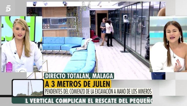 Mónica Hoyos y Alba Carrillo en 'Ya es mediodía'/ Foto: telecinco.es