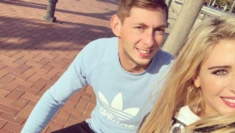 Emiliano Sala con Berenice Schkair/ Foto: Instagram