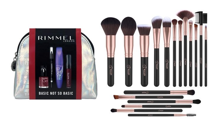 Set de Rimmel London y juego de brochas