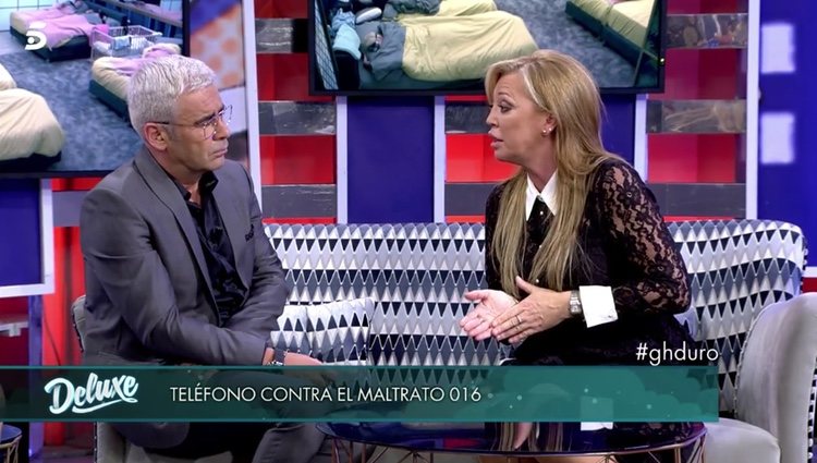 Jorge Javier Vázquez y Belén Esteban en 'Sábado Deluxe' | Foto: telecinco.es