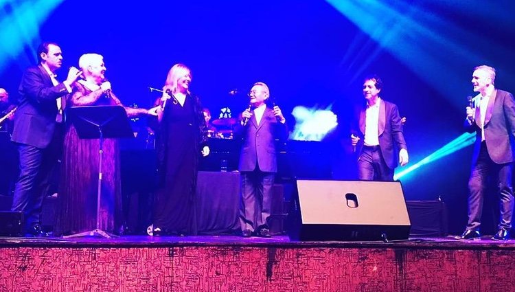 El grupo musical 'Mocedades' en uno de sus conciertos / Foto: Instagram