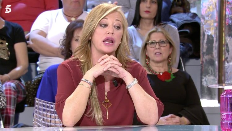 Belén Esteban en 'Sálvame' | Foto: Telecinco.es