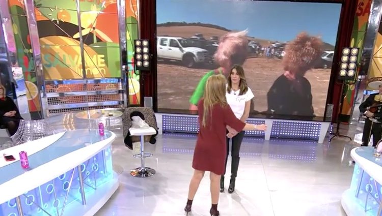 Belén Esteban abandona el plató de 'Sálvame' | Foto: Telecinco.es