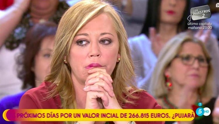 Belén Esteban se pronuncia la respecto | Foto: Telecinco.es