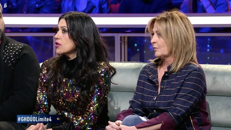 Maite Galdeano y Paz Guerra tas la vista a la casa de Gran Hermano