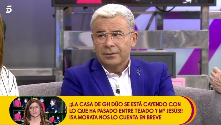 Jorge Javier Vázquez lanzando un zasca a Miriam Saavedra / Telecinco.es