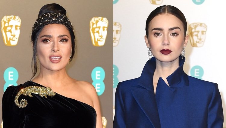 Salma Hayek e Irina Shayk en los Premios BAFTA 2019