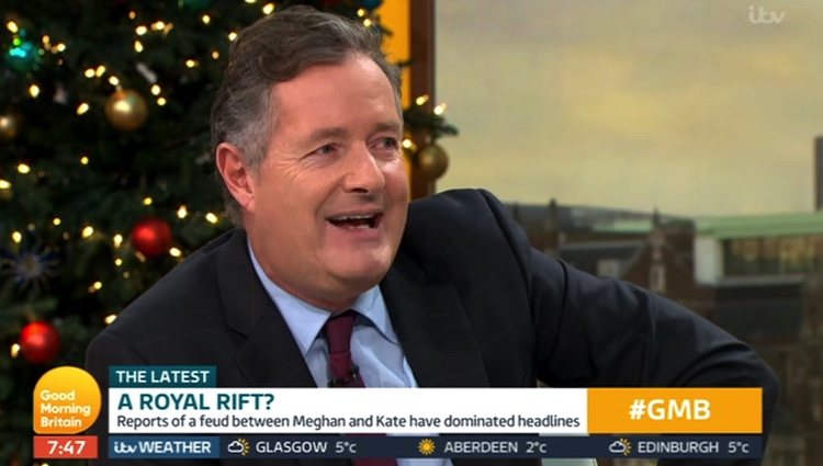 Piers Morgan habla de Meghan Markle en 'Good morning Britain' | Imagen: Itv.com