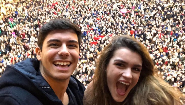 La única foto de Alfred que Amaia tiene en su Instagram