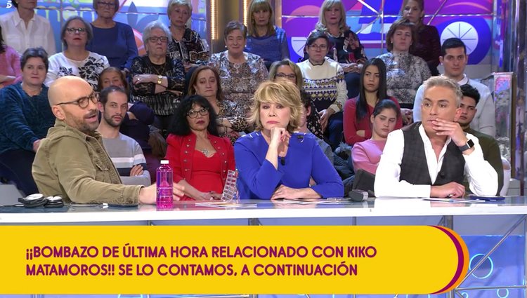 Diego Arrabal dio la información en 'Sálvame' | Foto: Telecinco.es