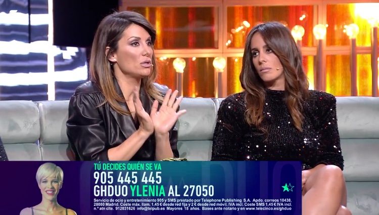 Nagore y Anabel opinando de las palabras de Irene / Telecinco.es