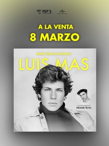 Portada del nuevo single de Luis Mas