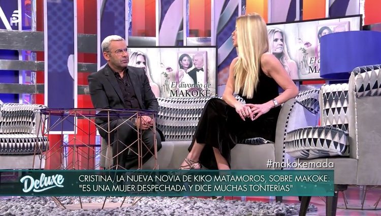 Jorge Javier Vázquez y Makoke en 'Sábado Deluxe' | Foto: telecinco.es