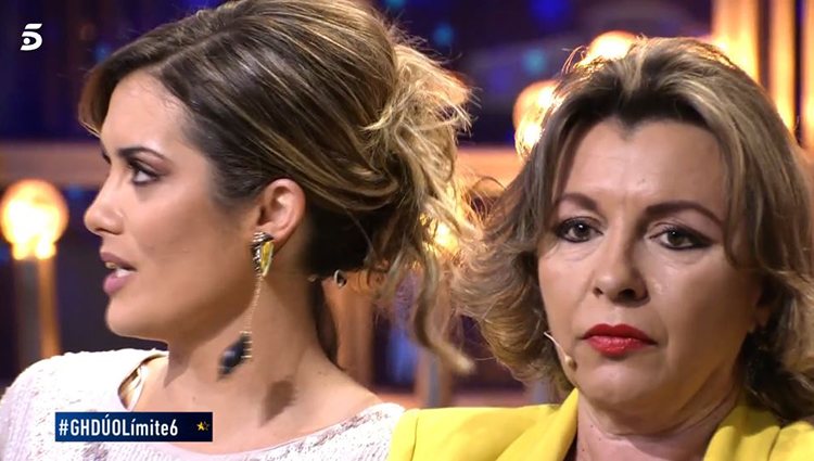 Candela y la madre de Antonio Tejado/ Foto: telecinco.es