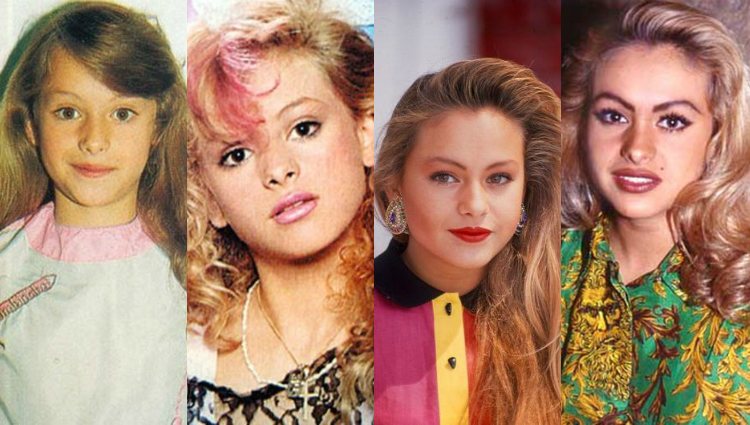 La evolución de Paulina Rubio en sus primeros años de carrera artística