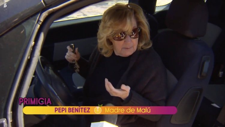 Pepi Benítez en 'Sálvame' 