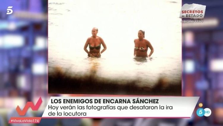 Fotografía de Isabel Pantoja y Encarna Sánchez | Foto: telecinco.es