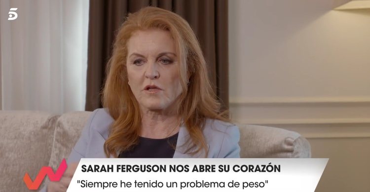 Sarah Ferguson en una entrevista con 'Viva la vida'