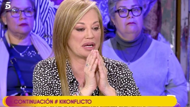 Belén Esteban dando su opinión | Foto: telecinco.es