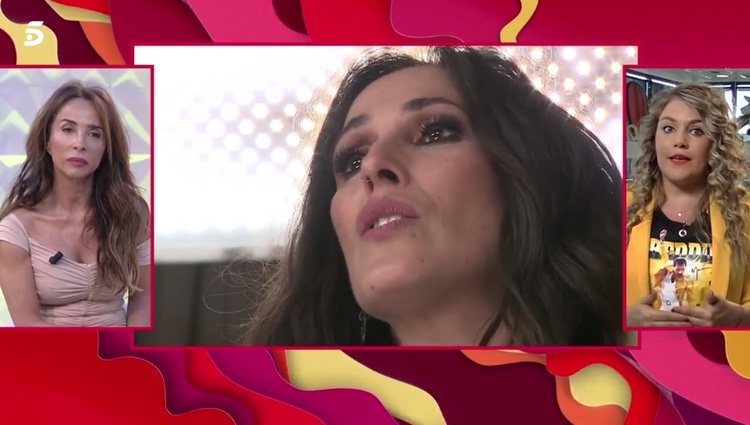 María Patiño hablando de Malú en 'Socialité' | Foto: telecinco.es