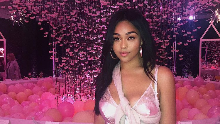 Jordyn Woods en el baby shower de Khloé Kardashian | Foto: Instagram