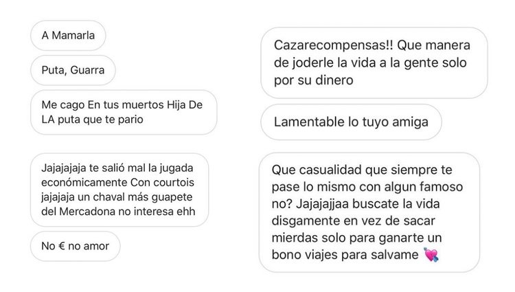 Algunas de las cosas que ha tenido que leer Alba Carrillo / Instagram Stories