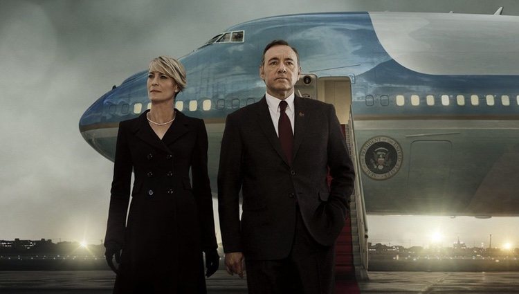 Cartel promocional de 'House of Cards'