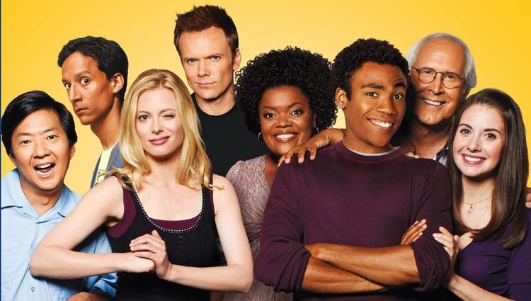 Cartel promocional de 'Community'