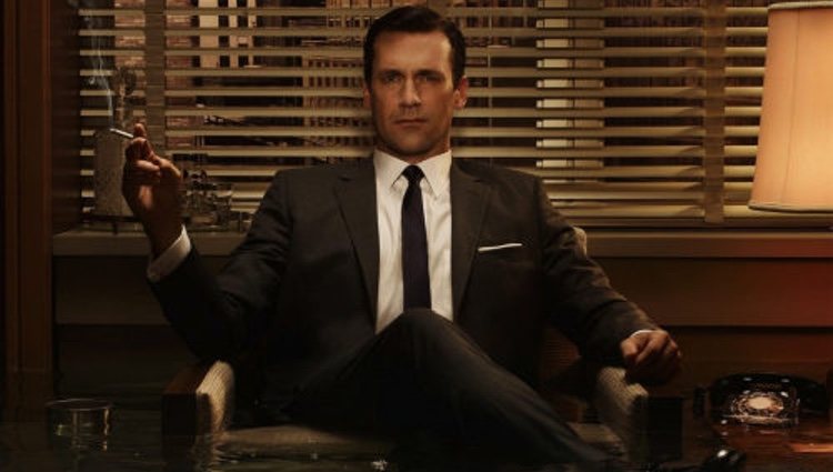 Cartel promocional de 'Mad Men'