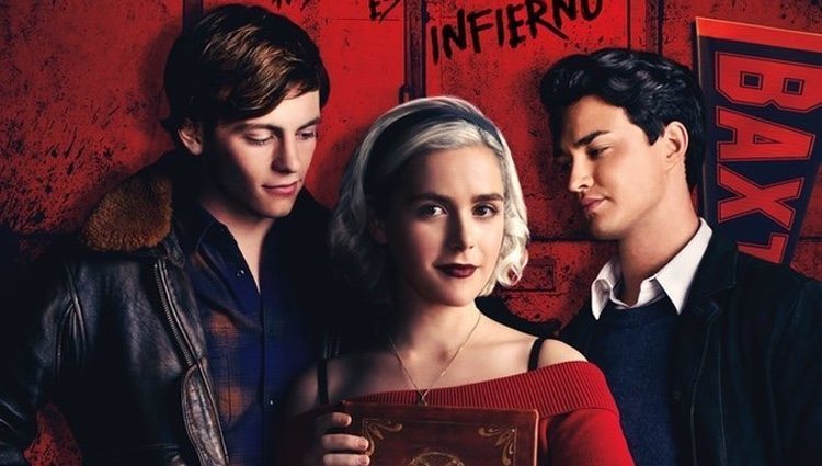 Cartel promocional de 'Las escalofriantes aventuras de Sabrina'