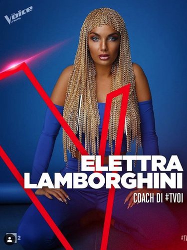 Elettra Lamborghini confirma su participación en 'La Voz'